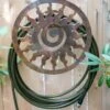 Rustic Sun Wall-Mount Garden Hose Hanger -Garden Decor Store 8611025 9611 tif