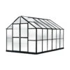 MONT Growers Edition Greenhouse, 8' X 12' -Garden Decor Store 8611195 mont 12 grower black