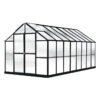 MONT Growers Edition Greenhouse, 8' X 16' 1 MONT Growers Edition Greenhouse, 8' X 16' -Garden Decor Store 8611196 mont 16 grower black