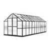 MONT Growers Edition Greenhouse, 8' X 20' -Garden Decor Store 8611197 mont 20 grower black