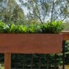 Veradek Metallic Series Corten Steel Railing Planters -Garden Decor Store 8611614 02v veradek metallic series corten steel railing planter