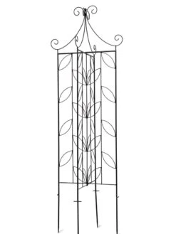 4 Sided Leaf Obelisk, 72" -Garden Decor Store 8611658 3774 tif