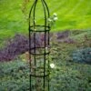 Fleur De Lis Obelisk, 86.8" -Garden Decor Store 8611664 1761 tif