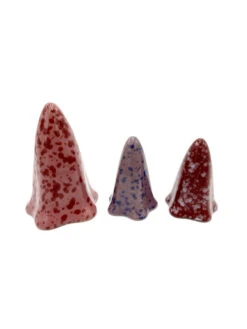 Potting Shed Tinkling Toadstool Sculptures, Set Of 3 -Garden Decor Store 8611730 spr 08v potting shed tinkling toadstool sculptures set of 3 spring