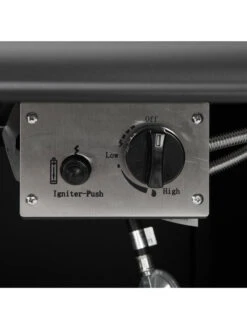 Crosley Dante Metal Fire Table -Garden Decor Store 8611944 13v