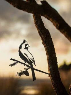 Metalbird Cardinal -Garden Decor Store 8612021 03v