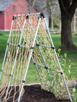 Coco Trellis Netting, 4' X 15' -Garden Decor Store 8612050 006 tif