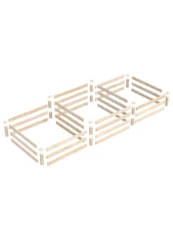 Tall 2-Tier Pine Raised Garden Bed, 4'x12' 10 Tall 2-Tier Pine Raised Garden Bed, 4'x12' -Garden Decor Store 8612258 01v