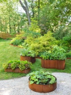 Birdies™ Corten Steel Round Raised Beds -Garden Decor Store 8612422 0261 tif