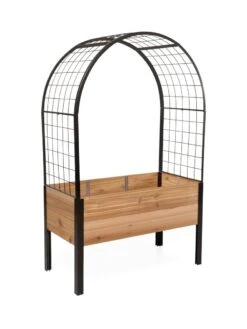 2’ X 4’ Arch Trellis For Planter Boxes -Garden Decor Store 8612976 0006