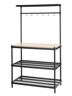 MeshWorks © Potting Bench -Garden Decor Store 8613015 10v meshworks potting bench black