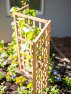 Bamboo Zig-Zag Trellis 24" X 36" -Garden Decor Store 8613151 6459