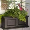 Fairfield Self-Watering Window Box, 2’ -Garden Decor Store 8613268 01V fairfield 2 foot window box tif