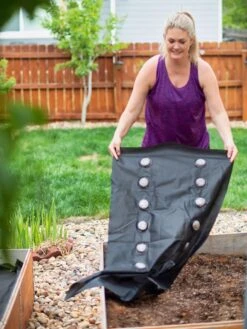 SeedSheets Organic Vegetable Garden, Serenity Flowers, 4' X 8' -Garden Decor Store 8613295 10V 1