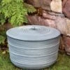 Ribbed Hose Pot With Lid -Garden Decor Store 8613332 0025 ribbed hose pot with lid