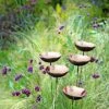 Copper Poppy Sways, Set Of 5 -Garden Decor Store 8613342 4376 copper poppy sways set of 5