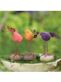 Birds On Stones Set -Garden Decor Store 8613371 01V 3 4