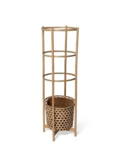 Elevated Bamboo Tomato Planter And Trellis -Garden Decor Store 8613502 4683 elevated bamboo tomato planter and trellis