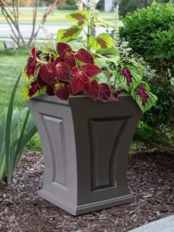 Cambridge Tall Planter, 18" Height -Garden Decor Store 8613523 06V