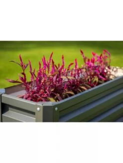 Metal Double Height Raised Garden Bed -Garden Decor Store 8613688 03V 3 4