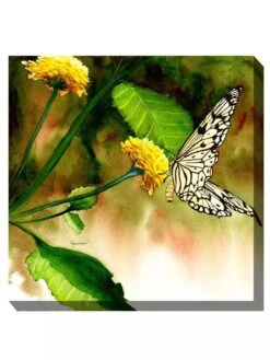 Butterfly Kiss Outdoor Wall Art -Garden Decor Store 8613998 01V 3 4