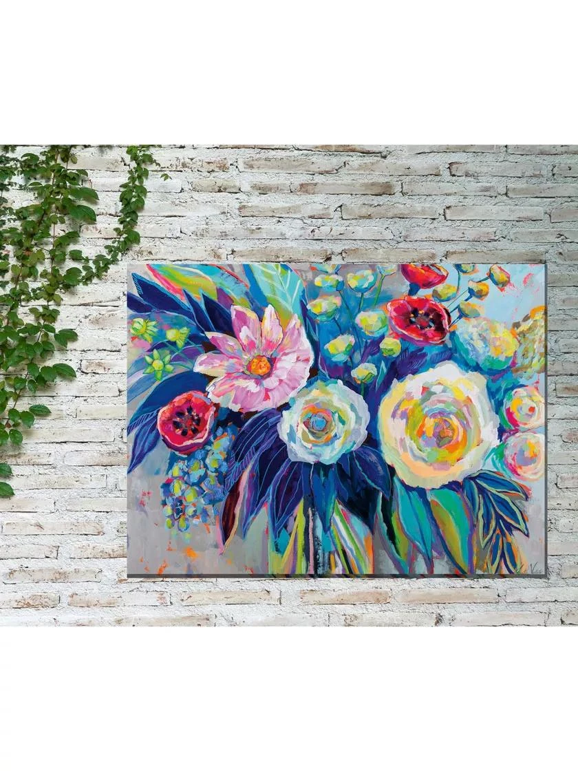 Floral Array Outdoor Wall Art 4 Floral Array Outdoor Wall Art - Image 2