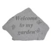 Welcome To My Garden Stone