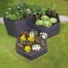 Modular Hexagon Raised Bed Kit, 21.5" -Garden Decor Store 8614244 04V