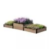 Terraced Triple Garden Bed -Garden Decor Store 8614257 02V 3 4 terraced triple garden bed