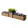 Terraced Triple Garden Bed Peak -Garden Decor Store 8614258 01V 3 4 terraced triple garden bed peak