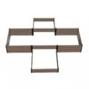 Terraced Cross Garden Bed -Garden Decor Store 8614259 04V 3 4 terraced cross garden bed