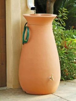 Rainwater Urn, 65 Gallon -Garden Decor Store GS37517 02 tif
