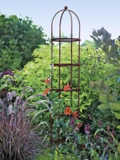 Jardin Round Obelisk, 7' 11 Jardin Round Obelisk, 7' -Garden Decor Store GS39530 02 tif